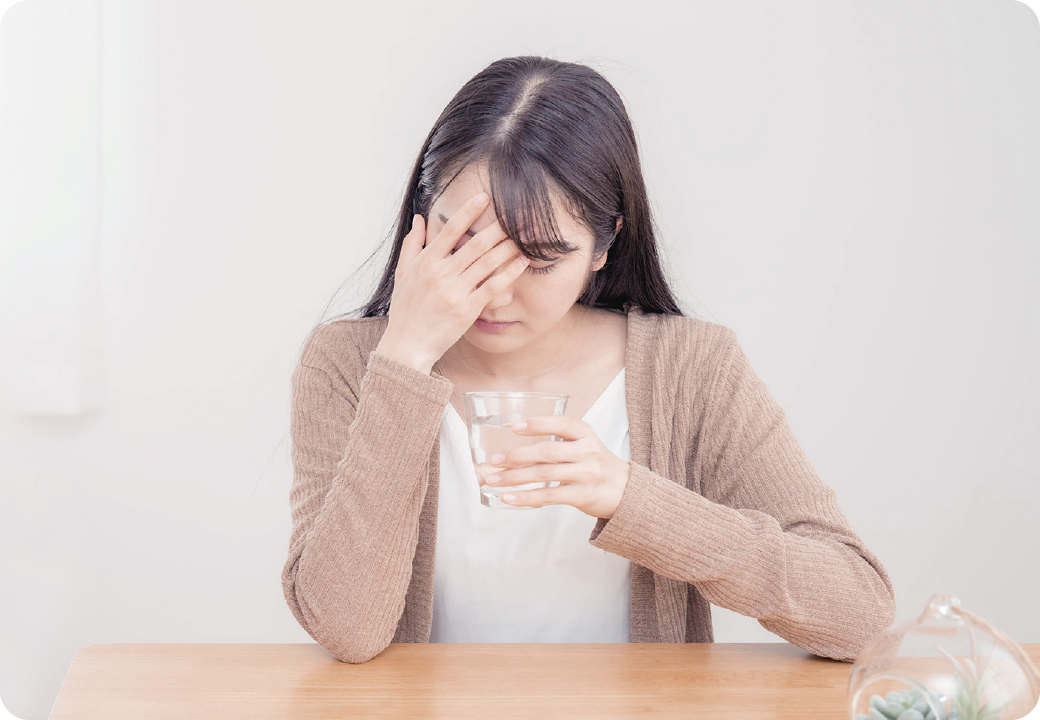 栄養不足を気にしている人